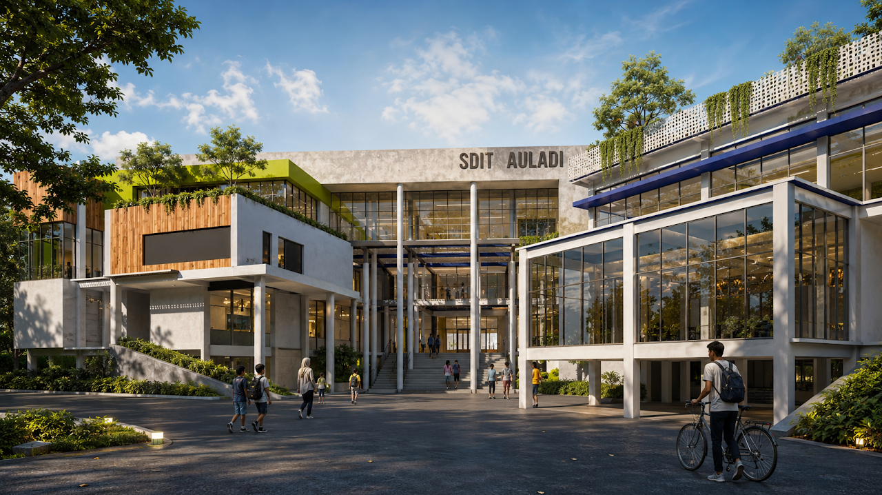 SCHOOL DESIGN CONCEPT - SDIT AULADI. 2020 — photo 3